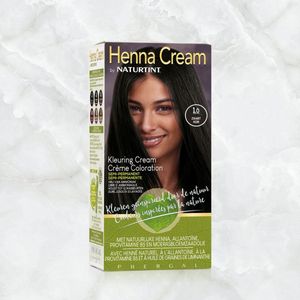 Naturtint Henna Cream 1.0 Zwart Semi-Permanente Kleuring