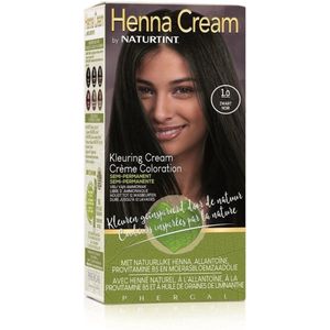 Naturtint - Henna Cream - Haarverf - Zwart - Vrij van Ammoniak