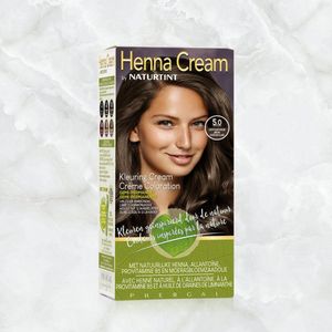 Henna Cream Haarverf 5.0 Licht Kastanje Bruin