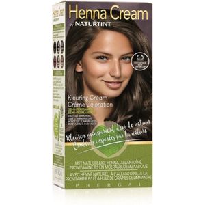 Haarkleuring - Zacht Kleurresultaat - Henna Cream - 12 Wasbeurten