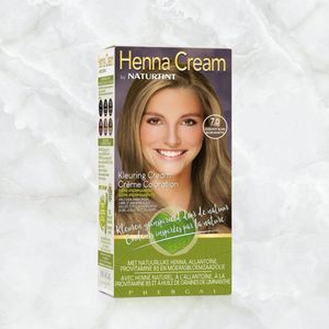 Naturtint Henna Cream 7.0 Hazelnoot Blond Semi-Permanente Kleuring
