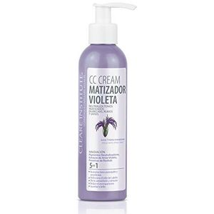 CLEARÉ INSTITUTE CC CREAM Violet Matizer, neutralizes unwanted tones on wicks, blond and gray. 95.8% Ingredients Natural Origin - 200ml
