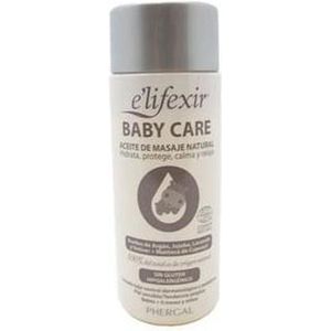 Elifexir Baby Care Babyverzorging, natuurlijke massageolie, 100% natuurlijke ingrediënten, 125 ml
