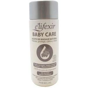 Elifexir Baby Care Massageolie voor Baby's, Intensieve Hydratatie, Kalmeert en Ontspant, 100% Natuurlijke Ingrediënten, Geschikt vanaf de Geboorte, Voor Gevoelige Huid, 100 ml