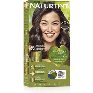 5N Licht Kastanjebruin - NATURTINT - 170ml - Vegan - Ammoniakvrij - BioBased Certified - Microplastic FREE