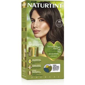 4N Naturel Kastanje - NATURTINT - 170ml - Vegan - Ammoniakvrij - BioBased Certified - Microplastic FREE