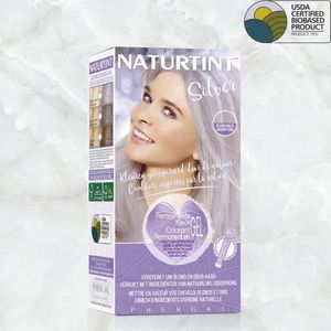 Silver Permanente Haarverf - NATURTINT - 170ml - Vegan - Ammoniakvrij - BioBased Certified - Microplastic FREE
