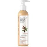 Clearé Institute Booster Curly Leave in conditioner zonder uitspoelen, hydrateert en definieert je krullen, meer volume en glans zonder kroezen, 98% natuurlijke ingrediënten, 200 ml