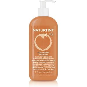 Naturtint Curl Defining Low-Poo Shampoo, geschikte krulmethode, reinigt zacht, hydrateert en definieert je krullen, vrij van sulfaten, siliconen, parabenen en fenoxyethanol