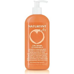 Naturtint Kruldefiniërende co-wasbalsem, voedt, ontwart en definieert krullen, geschikt voor de curly-methode, vrij van sulfaten, siliconen en parabenen, 330 ml