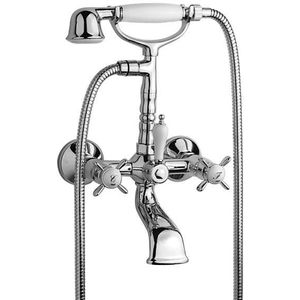 Retro tres badmengkraan met handdouche rvs 5241700361