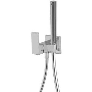 Cuadro tres inbouw eenhendelkraan voor bidet chroom 00612302