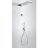 Tres Shower Technology elektronische inbouwthermostaat met regendouche en handdouche