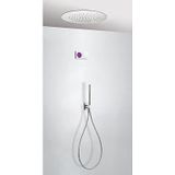 Tres Shower Technology elektronische inbouwthermostaat met regendouche 38cm en handdouche