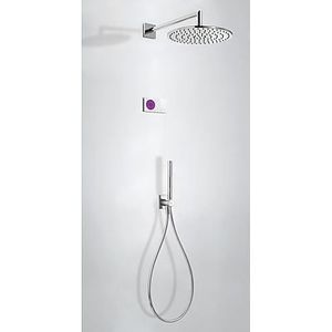 Tres Shower Technology elektronische inbouwthermostaat met regendouche 30cm en handdouche