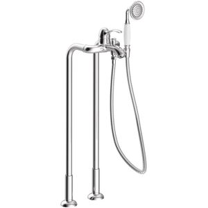 Badmengkraan Tres Clasic Vrijstaand 1 Hendel Incl Handdouche Chroom