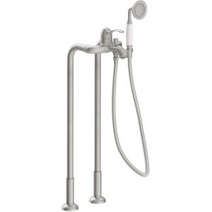 Badmengkraan tres clasic vrijstaand 1 hendel incl handdouche rvs