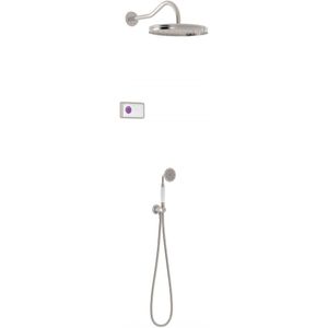 Regendoucheset Tres Clasic Inbouw Elektronische Thermostaat Incl. Handddouche RVS