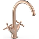 Tres - Mont Blanc - Wastafelmengkraan - Mat Roze Goud - Messing