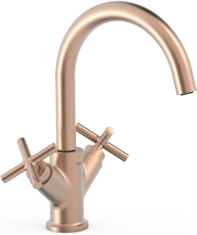 Tres - Mont Blanc - Wastafelmengkraan - Mat Roze Goud - Messing