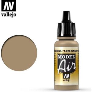 VALLEJO Model Air (028) Sand Yellow (17ml.)