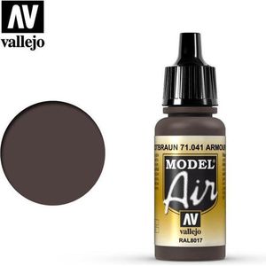 Vallejo Model Air Acrylverf, 17 ml, Tank Brown