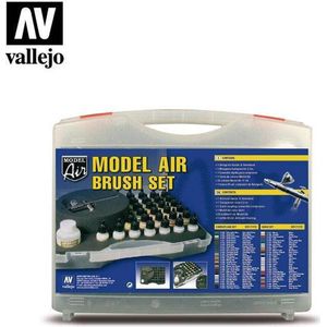 Vallejo 71173 Camouflage Model Air Colors & Airbrush Verf set