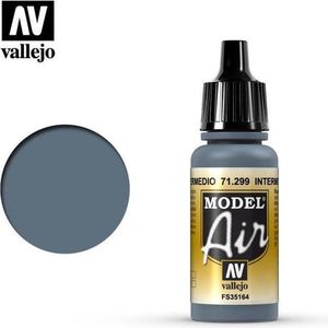 Vallejo 71299 Model Air Intermediate Blue - Acryl Verf Flesje