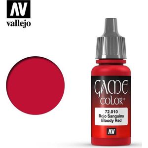 Vallejo acrylverf Bloody red 17 ml