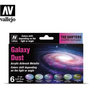 Vallejo 077092 Kleurenset, Galaxy Dust modelbouwset, verschillende