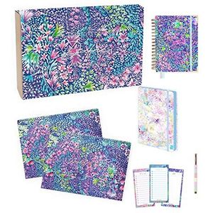 Planning Box Dafne – kalender 2022 2023 dagpagina – geschenkdoos – inclusief academische dagplanner, week- en maandplanner, Flex Print, checklist en pen