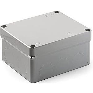 Famatel 3073 - Waterdichte Behuizing - Grijs - IP55 - Drukdeksel - 160 x 135 x 83