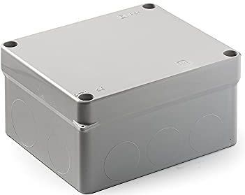 Famatel 3073 - Waterdichte Behuizing - Grijs - IP55 - Drukdeksel - 160 x 135 x 83