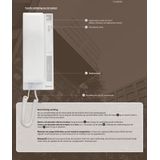 Golmar T510R - Wand Deurtelefoon - Spreken & Deur openen