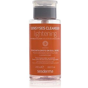 Sesderma Sensyses Cleanser Lightening Make-up Remover voor Huid met Hyperpigmentatie 200 ml