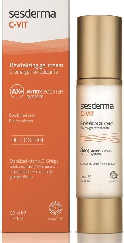 Sesderma - C-Vit - Hydraterende Gel Crème - 50 ml - Gezichtsverzorging