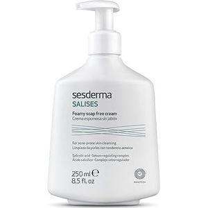 SALISES 40000053a SALISES crema espumosa sin jabón 300 ml,Transparant