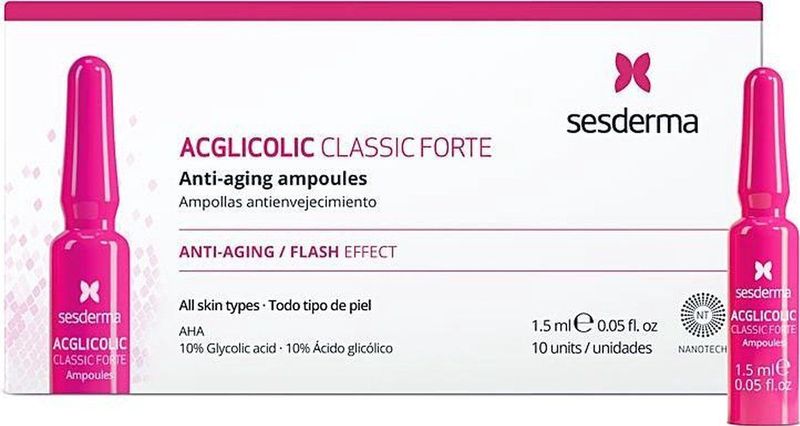 Sesderma - Acglicolic Classic Forte - Gezichtsserum - 10 x 1.5 ml
