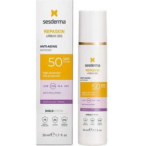 Sesderma - Repaskin Urban 365 - Zonnebrandcrème - SPF 50 - 50ml