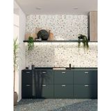 Prissmacer Cerámica Gobi Vloertegel - Creme - Terrazzo - Gerectificeerd