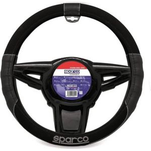 Sparco Stuurwielhoes Sport 3 Flat Bottom Zwart/Grijs