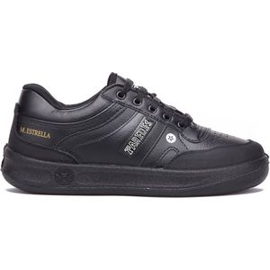 Paredes - Estrella - Dansschoenen - Zwart - Leren - Vetersluiting