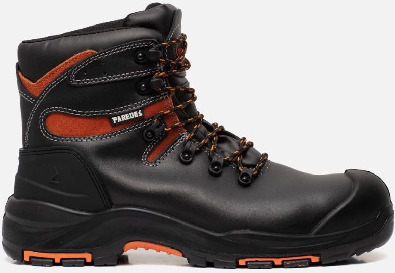 Gerba - Paredes Black Electron II - Hoge Werkschoen - S3 - Zwart