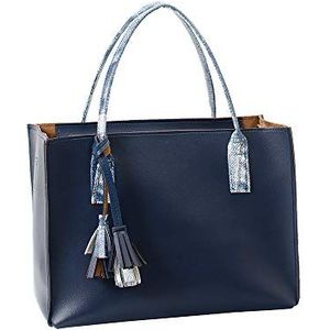 Sara Revert Julieta Schoudertas, Denim Blauw, S, shopper