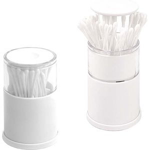 Balvi Wattenstaafjeshouder Pop-up 10,5 X 7 Cm Abs Wit