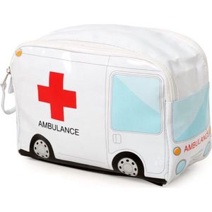 Balvi Toilettas Ambulance 17 X 24 Cm Pvc Wit