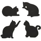 Balvi onderzetters Cat set van 4