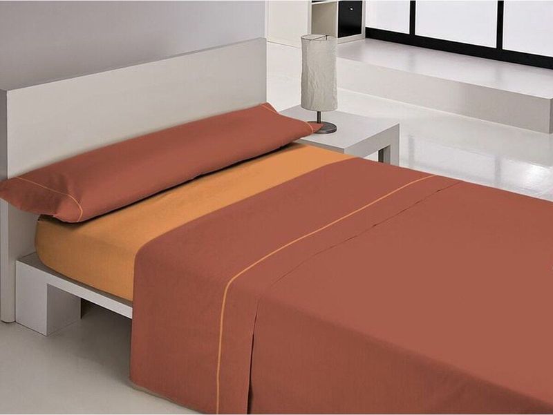 Libela - VEGAS - Set Beddengoed - Oranje - 100% Polyester