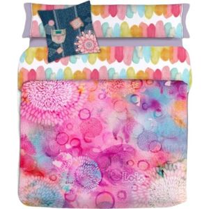 Lois - FESTIVAL P. - Dekbedovertrek Set - Mauve - 3 Onderdelen - 50% Polyester 50% Katoen