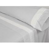 Pierre Cardin - ELISA - Beddengoed - Grijs - 100% Katoen - Set van 3 onderdelen